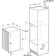 Gorenje - Kühlschrank EB-Kühlgerät RBI409EP1 Schlepptür,m.GF