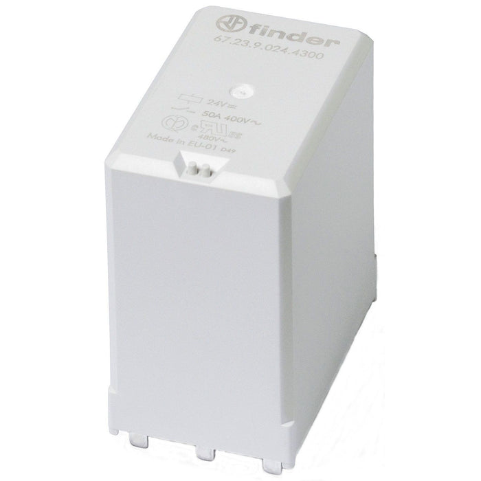 Finder - Schaltrelais Printrelais 67.23.9.024.4300 2S, max 50A  − 10 Stück
