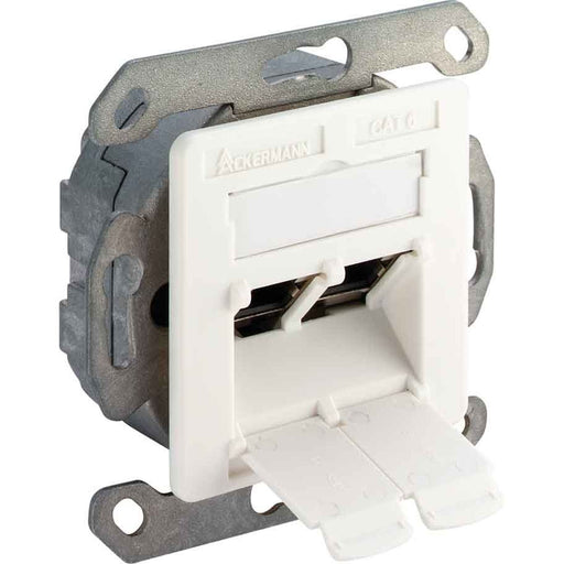 Leviton - Kommunikationsanschlussdose Kupfer WAEG6V-Dose 8/8 UP0 WAEG6V 8/8 EKR/EK LSA