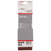 Bosch - Schleifpapier/Schleifvlies PRO X440 Schleifband, 75 x 2608606063 508 mm, G100, 3-tlg