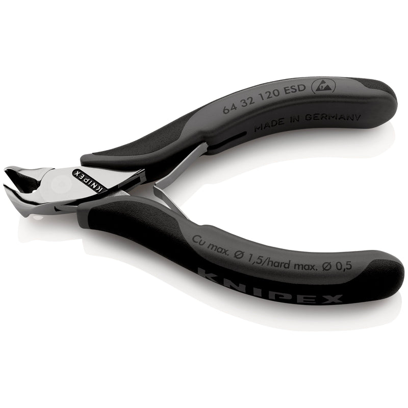 Knipex - Vornschneider Elektronik-Vornschneider 64 32 120 ESD ESD, 120mm