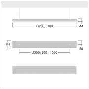 Thorn - Pendelleuchte LED - Pendelleuchte PUNCH 3 AS #96636057 930