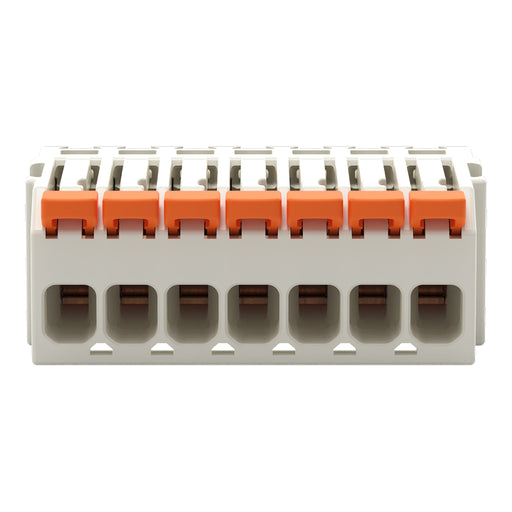 WAGO - Kabelsteckverbinder für Leiterplattensteckverbinder 1-Leiter-Federleiste,Hebel 2734-1107/327-000 PushinCAGECLAMP,lgr − 100 Stück