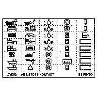 ABB Stotz S&J - Kennzeichnungsmaterial Kennzeichnungsschild BS-PIKTO mit Piktogramm