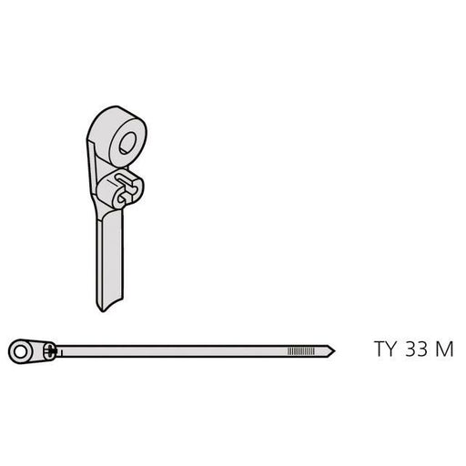 Lapp Zubehör - Kabelbinder Kabelbinder-TY-RAP-TY-33-M 61715420 102X2,3-NA − 1000 Stück