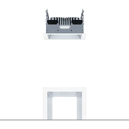 Zumtobel Group - Downlight/Strahler/Flutlicht LED-Deckeneinbauleuchte PANOS EVO #60815908 Q140L 840 230V SM WH