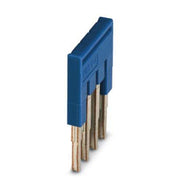 Phoenix Contact - Querverbinder/Brücker für Reihenklemme Steckbrücke FBS 4-4 BU 4-polig, blau − 50 Stück