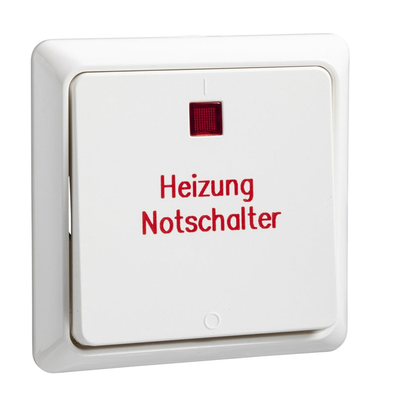Elso - Installationsschalter Heizung Notschalter 251224 2pol.,reinweiß