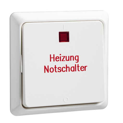 Elso - Installationsschalter Heizung Notschalter 251224 2pol.,reinweiß