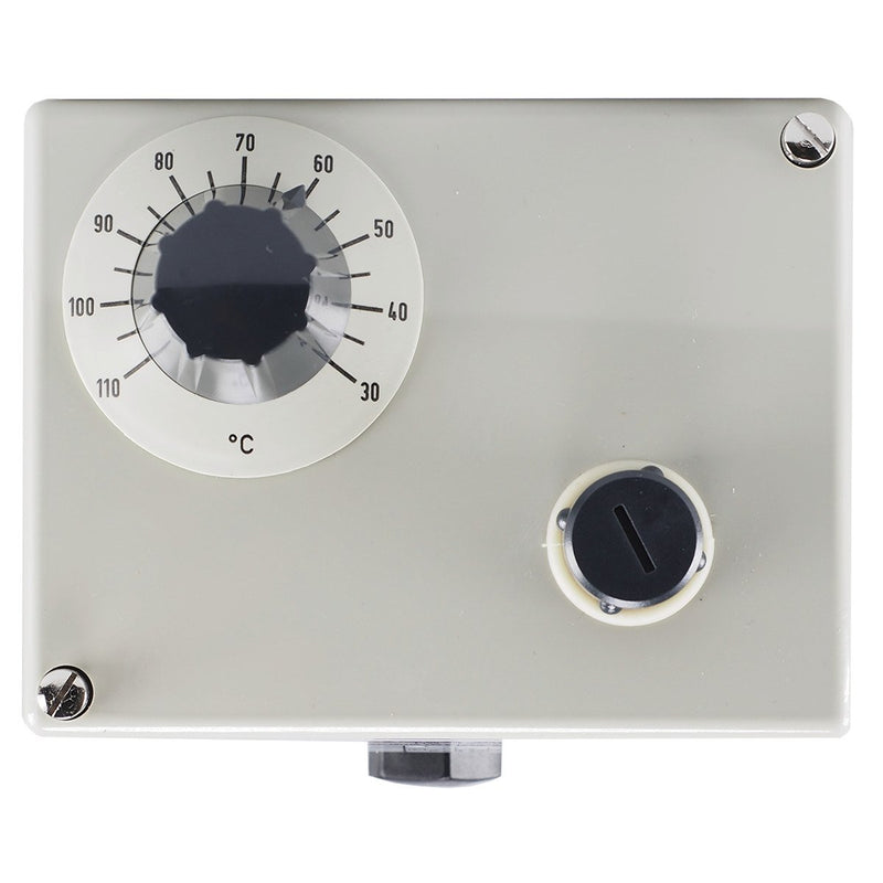 Jumo - Temperaturschalter Aufbau-Doppel-Thermostat ATHs-170 230V AC, Länge=200mm