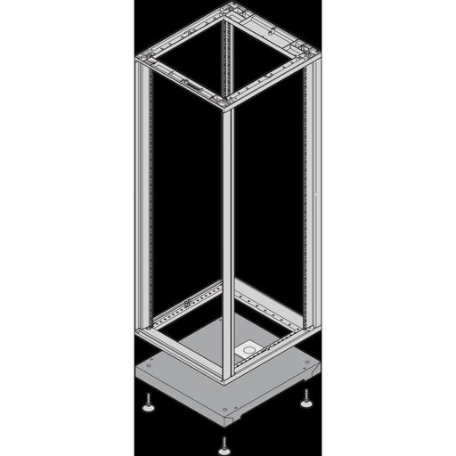 Schroff - Sockel/Sockelelement (Schaltschrank) Sockel 27230072 T800m RAL7021