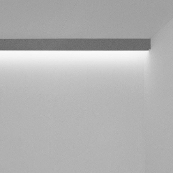 LTS Licht&Leuchten - Decken-/Wandleuchte LED-Lichtvoute IDL 70.2030.2500 si 3000K silber  − 1 Stück