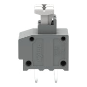 WAGO - Leiterplattenklemme 235-402/331-000 Drücker,1,5mm²,grau − 105 Stück