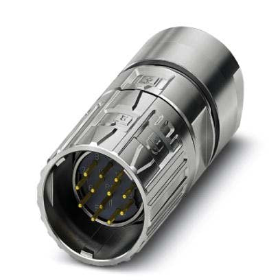 Phoenix Contact - Rundsteckverbinder, feldkonfektionierbar (Industriesteckverbinder) Kabelsteckverbinder M23-12P1N8A8003S − 1 Stück