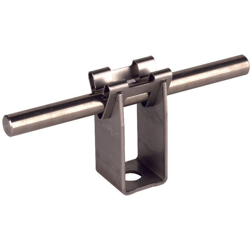 DEHN - Leitungshalter für Blitzschutz Leitungshalter NIRO LH DG 8 H32 B7.8 V2A f. Rd 8mm H 32mm
