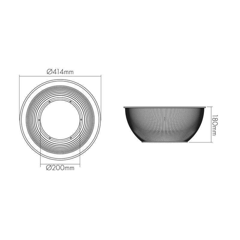 Nobile - Mechanisches Zubehör/Ersatzteile für Leuchten PC-Reflektor 1743171611 − 1 Stück
