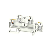 Weidmüller - Durchgangs-Reihenklemme Mehrstock-Reihenklemme A2T 1.5 KNX WT-YL PUSH IN, 1.5 mm² − 50 Stück
