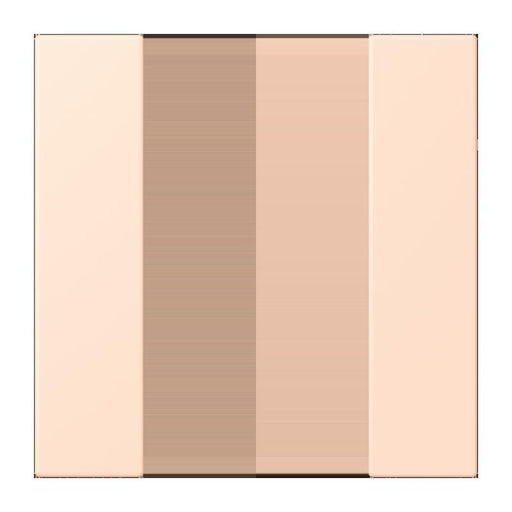 Jung - Abdeckung/Bedienelement für Installationsschalterprogramme Tastensatz 1fach LC 501 TSA 228 rose pale
