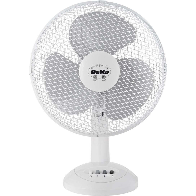 DeKon - Umluftventilator Tischventilator B 305 Stratos ws 30cm, 40W, osz
