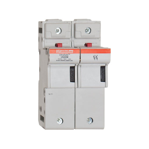 Mersen - Halter für zylindrische Sicherung Sicherungshalter UL US221NM 22x58 125A 1+N-p. MS − 3 Stück