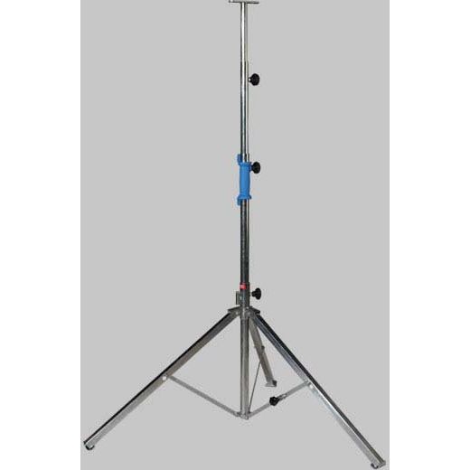 Sonlux - Mechanisches Zubehör/Ersatzteile für Leuchten Stativ 3-teilig verzinkt 95-0061-0001 blau Wasserwaage