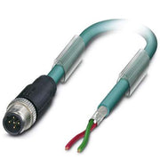 Phoenix Contact - Konfektioniertes Sensor-Aktor-Kabel Bussystem-Kabel SAC-2P-M12M #1525487 2-polig, PUR/PVC bl