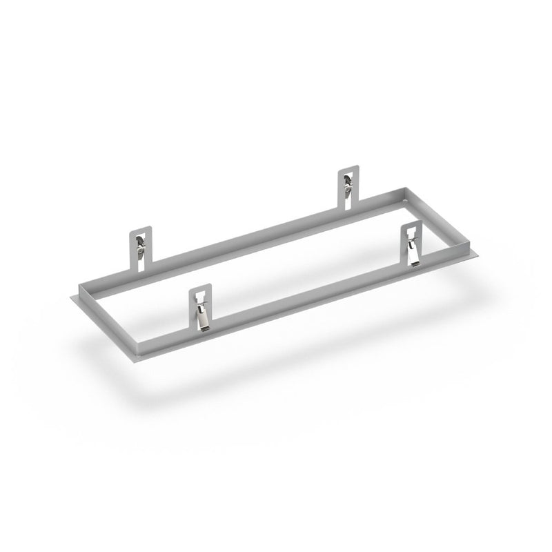 RZB - Mechanisches Zubehör/Ersatzteile für Leuchten Einbaurahmen 982867.004 silber