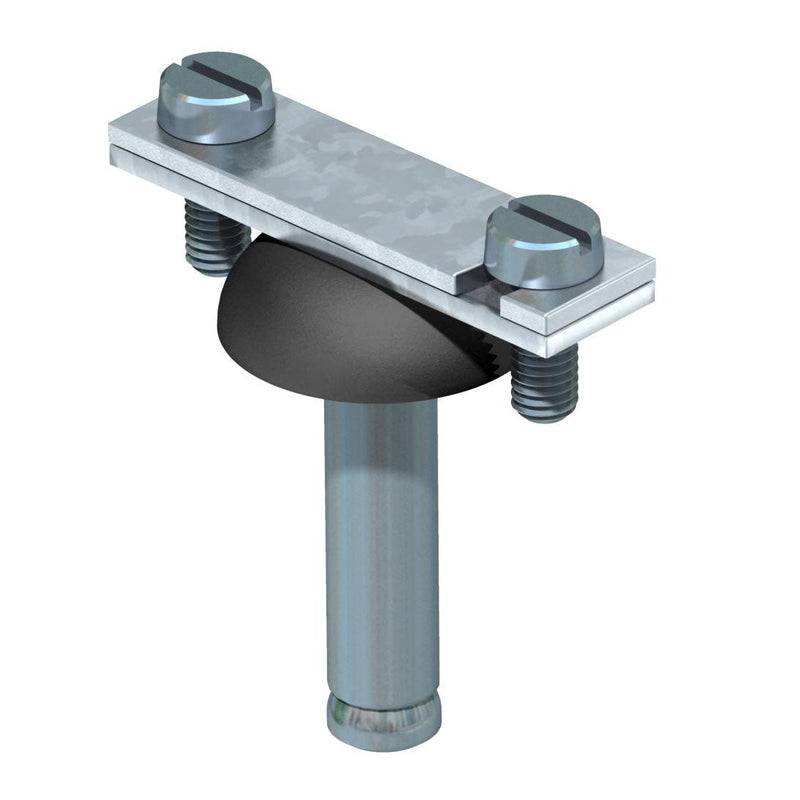 OBO Bettermann - Zubehör/Ersatzteile für Erdung und Blitzschutz Abstandshalter 710 40 f. Erdleiter 40mm − 25 Stück