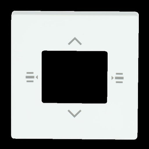 Busch-Jaeger - Einsatz/Abdeckung für Kommunikationstechnik Zentralscheibe stud-ws/mt 6108/61-884 7-fach KNX
