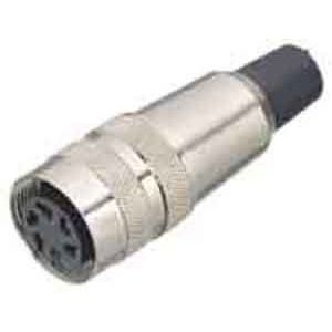 Binder - Rundsteckverbinder, feldkonfektionierbar (Industriesteckverbinder) Kupplungsdose 09 0572 02 08 8mm Kabelauslass