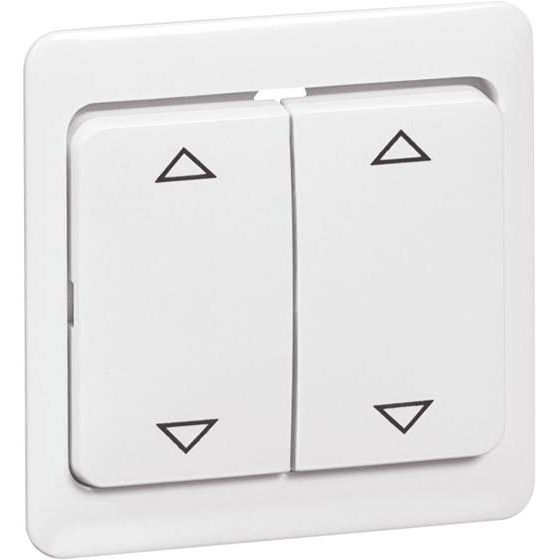 Peha - Abdeckung/Bedienelement für Installationsschalterprogramme Wippe Gruppentaster rws D 80.244.02 T für Kombination