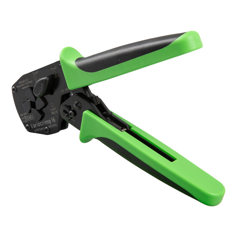 WAGO - Presswerkzeug Kabelschuhe/Verbinder, Aderendhülsen, Schirmanschluss Crimp-Zange Variocrimp 16 206-1216 6/10/16qmm