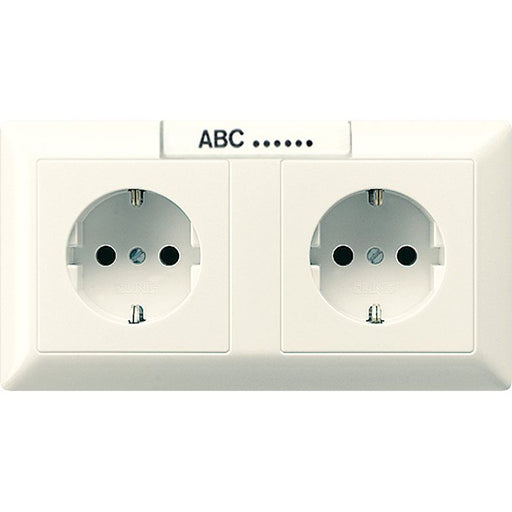 Jung - Steckdose Kanal-SCHUKO-Steckdose AS 1522 NA 2-fach 16A 250V