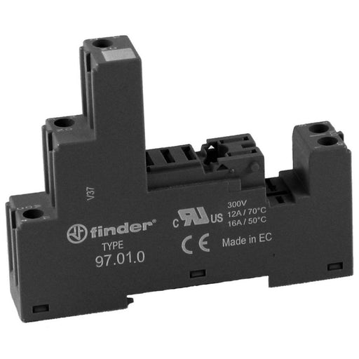 Finder - Relaissockel Schraubanschluss-Fassung 97.01.0 für Relais 46.61 − 10 Stück by Finder
