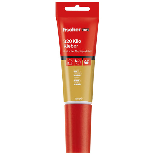 Fischer Deutschl - Montagekleber GOW 320 Kilo Kleber 545861 T 80ml