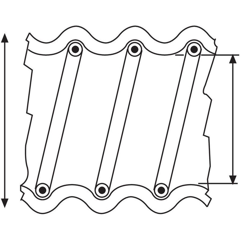 HellermannTyton - Kunststoff-Schutzschlauch Wellschlauch FG21 − 10 Meter