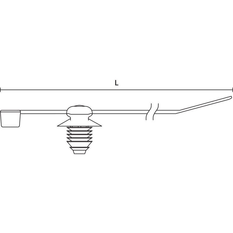 HellermannTyton - Kabelbinder Befestigungsbinder 156-00235(1000) grau − 1000 Stück