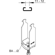 Niedax - Bügelschelle BA 16/2 − 100 Stück