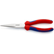 Knipex - Flachzange Flachrundzange 26 15 200 SB mit Schneide, 200mm