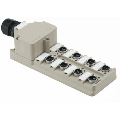 Weidmüller - Passiver Sensor-/Aktor-Verteiler (ohne Leitung) Sensor-/Aktor-Verteiler SAI-8-M 4P IDC PE Komplett-Modul