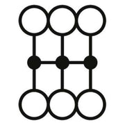 Phoenix Contact - Durchgangs-Reihenklemme Verteilerblock PTFIX 6X1,5 BK − 20 Stück