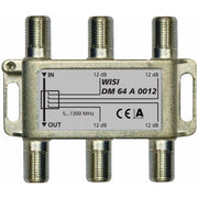 Wisi - Abzweiger und Verteiler Abzweiger 4f. DM 64 A 0012 5-1300Mhz 12dB Kl.A