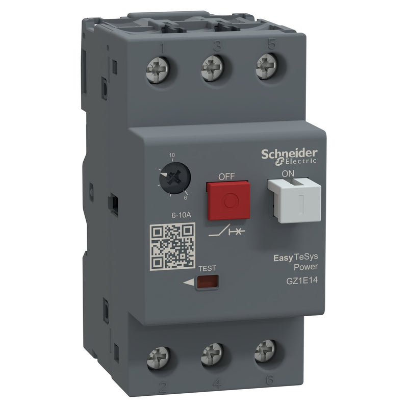Schneider Electric - Leistungsschalter für Motorschutz Motorschutzschalter Easy GZ1E14 TeSys 6-10A Nennstr