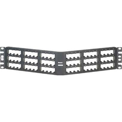 Panduit - Patchpanel Kupfer Patch Panel 72 Port CPPA72FMWBLY Modular Flush Mount