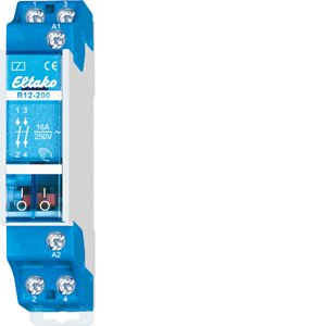 Eltako - Installationsrelais Schaltrelais f.Reihen-EB R12-200-12V 2S 16A