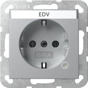 Gira - Steckdose Kontroll+BSF 445226 Alu