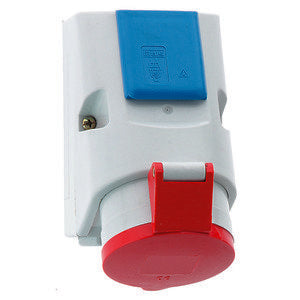 Bals Elektrotech - CEE-Steckdosen-Kombination (IEC 60309) Kombi-Wandsteckdose GT 1011 32A 5p 400V 6h IP44