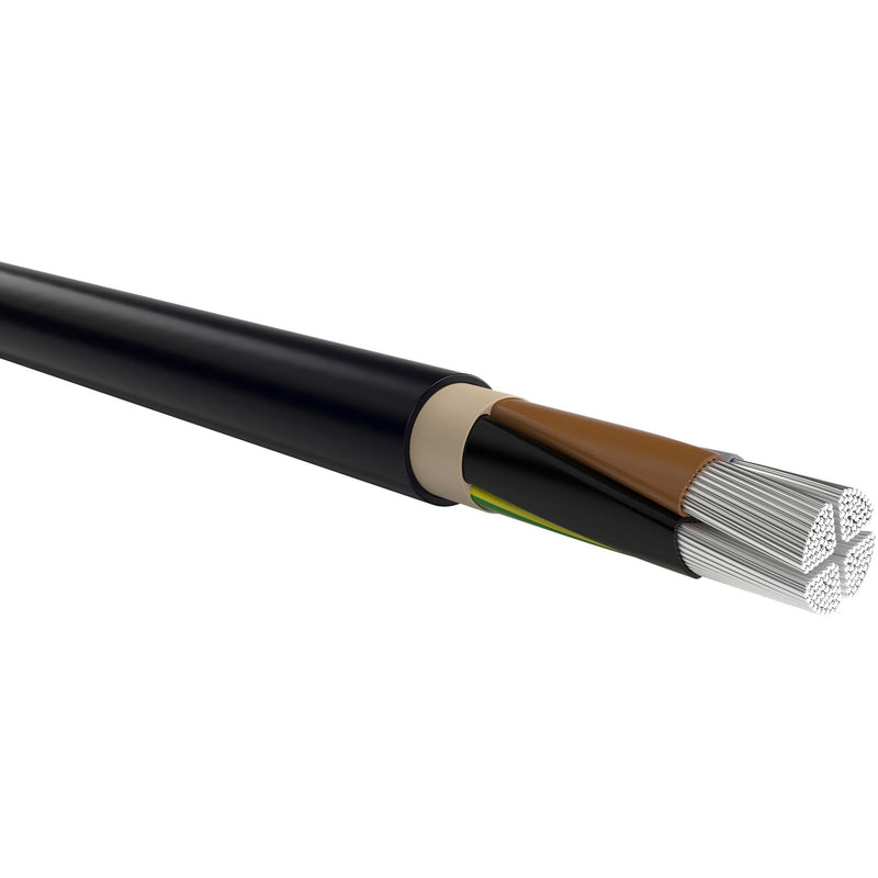 Klimaprime - Energiekabel >= 1 kV, für feste Verlegung NAYY-J 4x240 SM Eca S NAYY-J 4x240 SM Eca Alu-Erdkabel