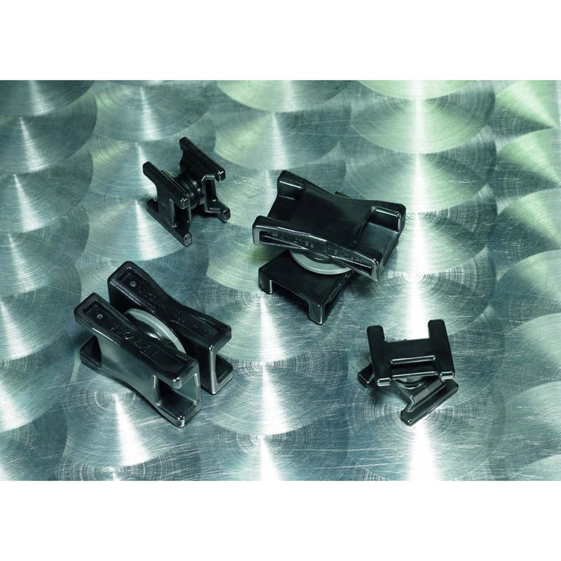 HellermannTyton - Befestigungssockel und -element für Kabelbinder Befestigungselement DSWS5-HS-BK-L1 sw − 50 Stück