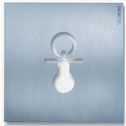 Siedle&Söhne - Kennzeichnungsmaterial Orientierungsschild OSP 0013 154x154mm Wickelraum